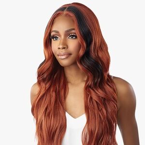 Sensationnel Vice HD Lace Wig – Unit 12 HBCOPPER/1 Long Wavy Lace Front